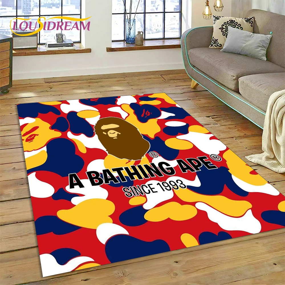 Home Decor Games Online Free - Druk 3D Dywanik/Mata B-BAPE do Sypialni,