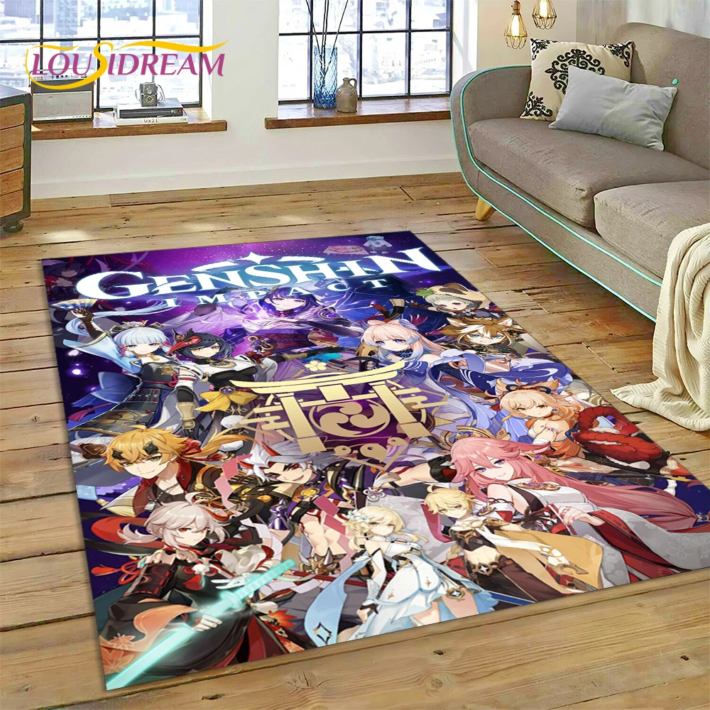 Home Decor Games Online Free - Najnowszy dywan 3D z motywem Genshin