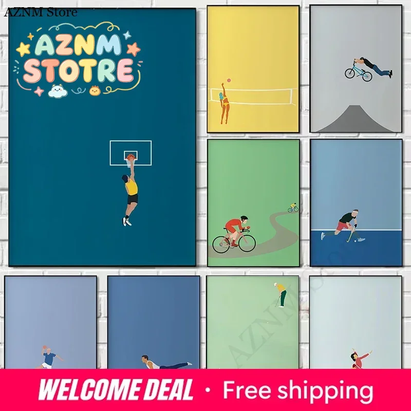 Home Decor Enthusiast - Seria ilustracji dla miłośników sportu, obraz