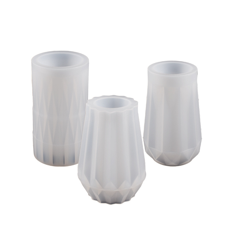 Home Decor Store - Okrągły diamentowy wazon silikonowa forma DIY