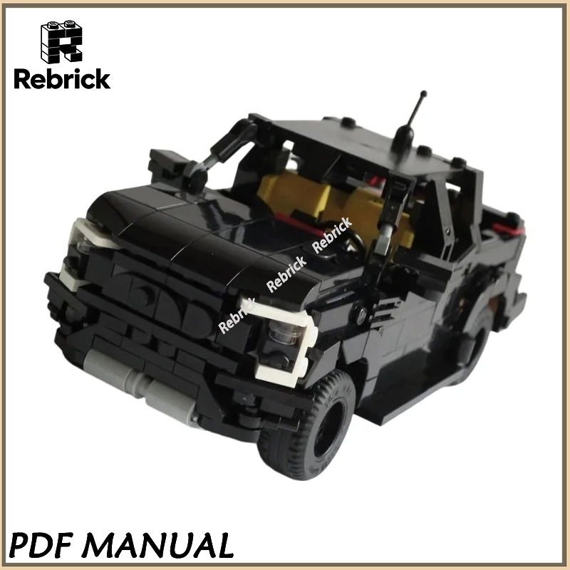 Home Decor Enthusiast - Alternatywny model Ranger Raptor z klocków,