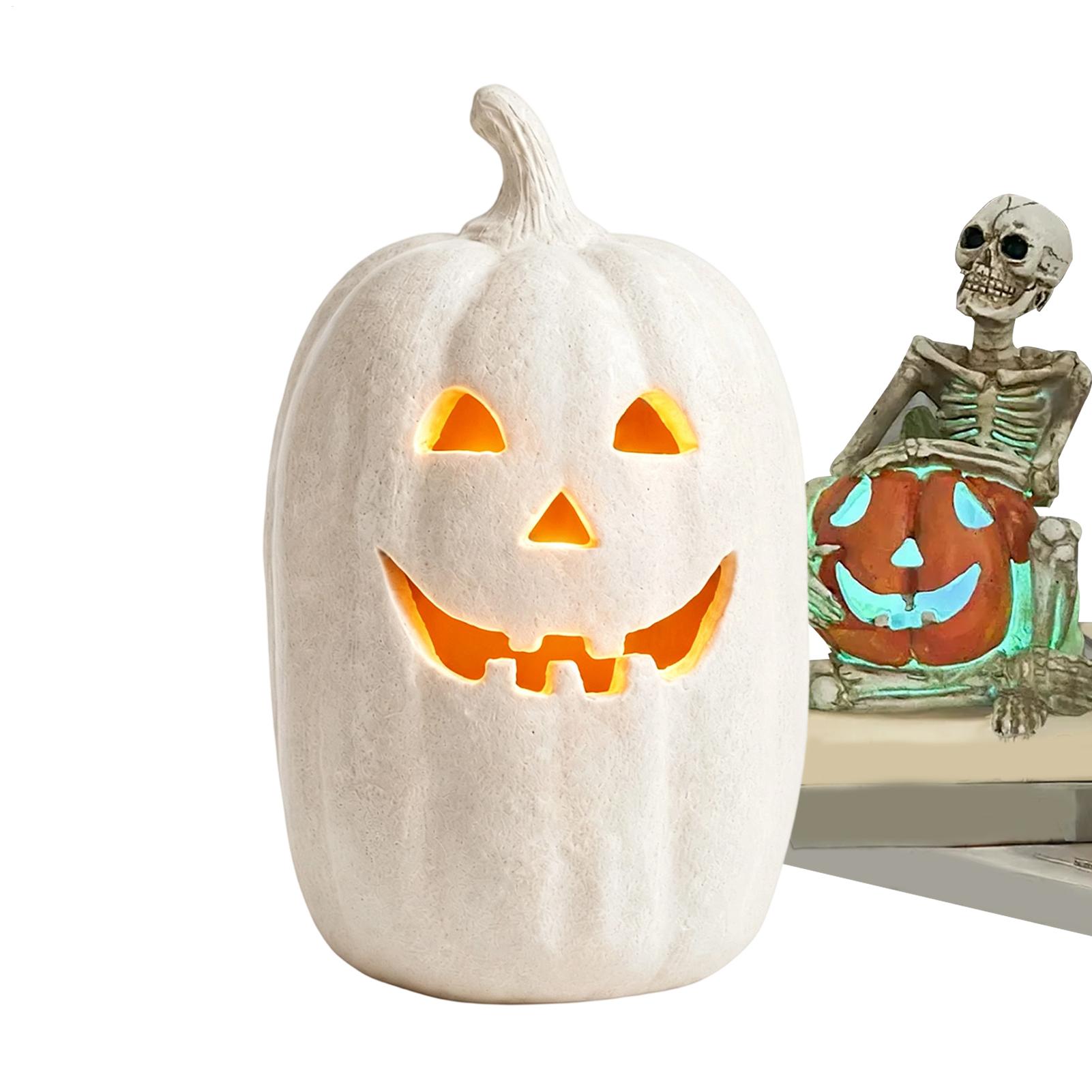 Home Decor Halloween - Rękodzieło z dyni na Halloween, żywiczne,