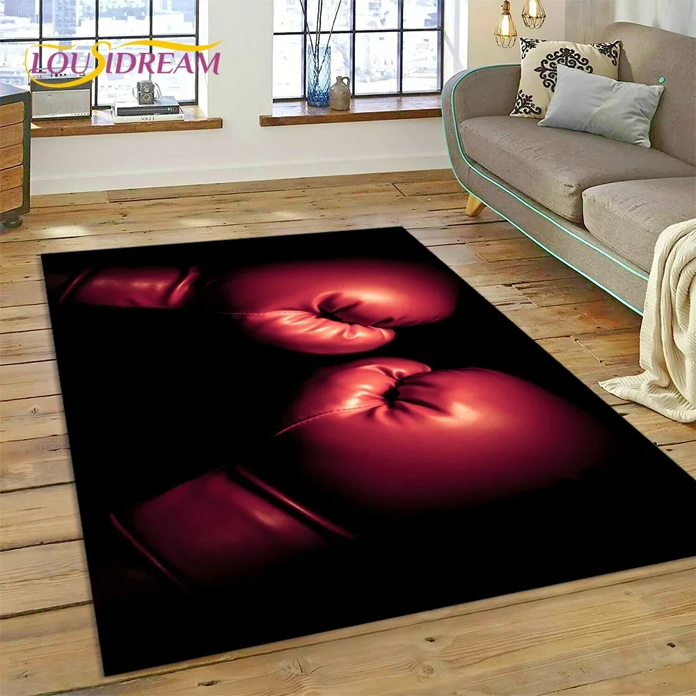 Home Decor Games Online Free - Rękawice bokserskie, bokser, walka, kreskówka, dywan,
