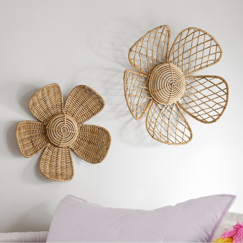 Home Decor Rattan - Nordyckie Tkane Ozdoby Ścienne z Rattanu