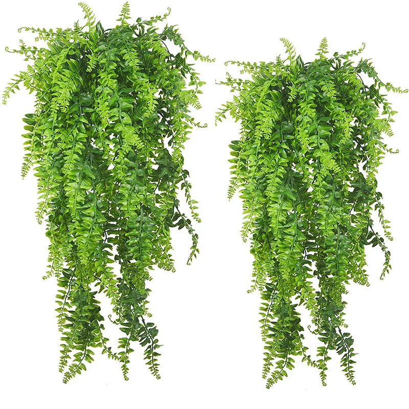 Home Decor Rattan - 90CM sztuczna ściana wiszące perska trawa