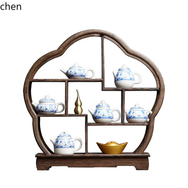 Home Decor White - 7.15-c13 Retro Zen Tea Room Niebiesko-biały
