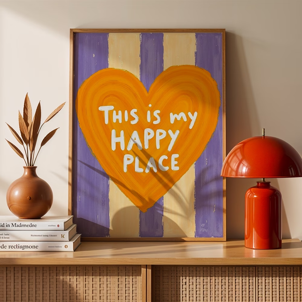 Home Decor Nepal - Nowoczesny, retro Obraz na płótnie z