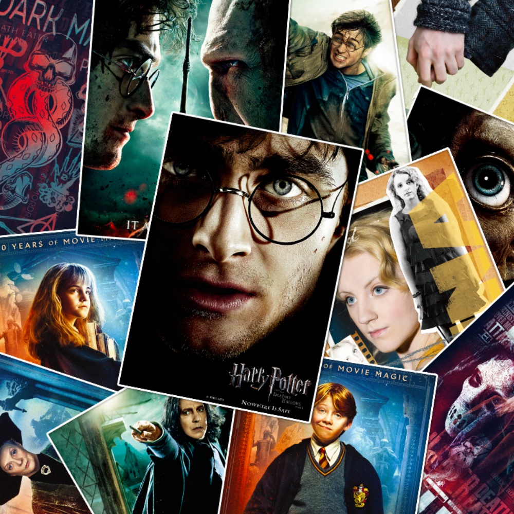 Home Decor Scrap - Oryginalny plakat Harry Potter, 30*43cm, dekoracja