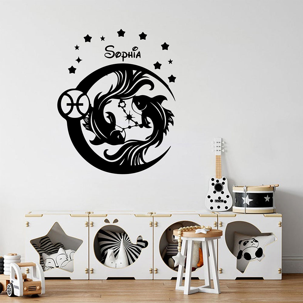 Home Decor Wallpaper - 1 szt. Naklejka z własnym tekstem