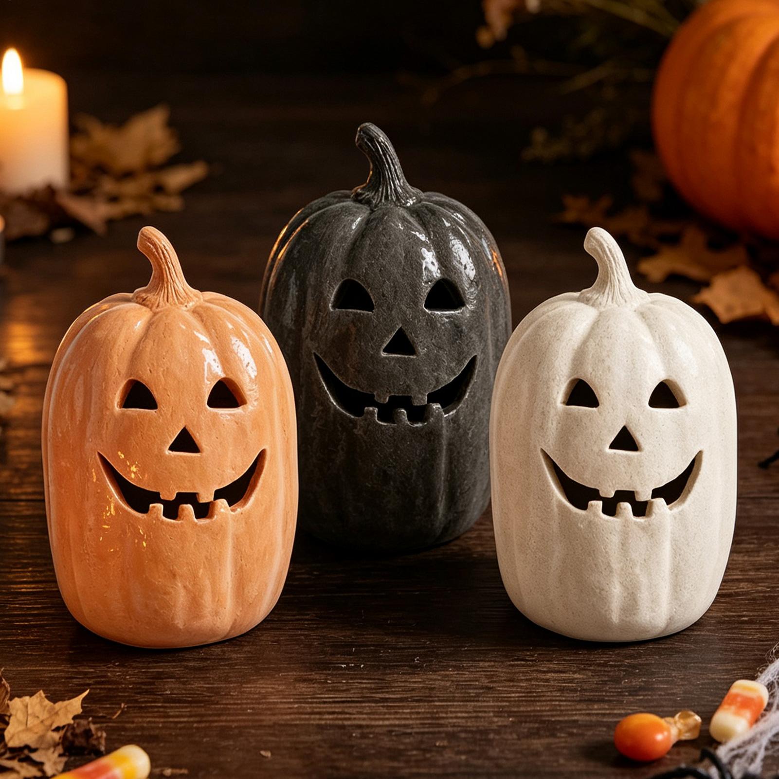 Rękodzieło z dyni na Halloween – Home Decor Halloween recenzja i cena