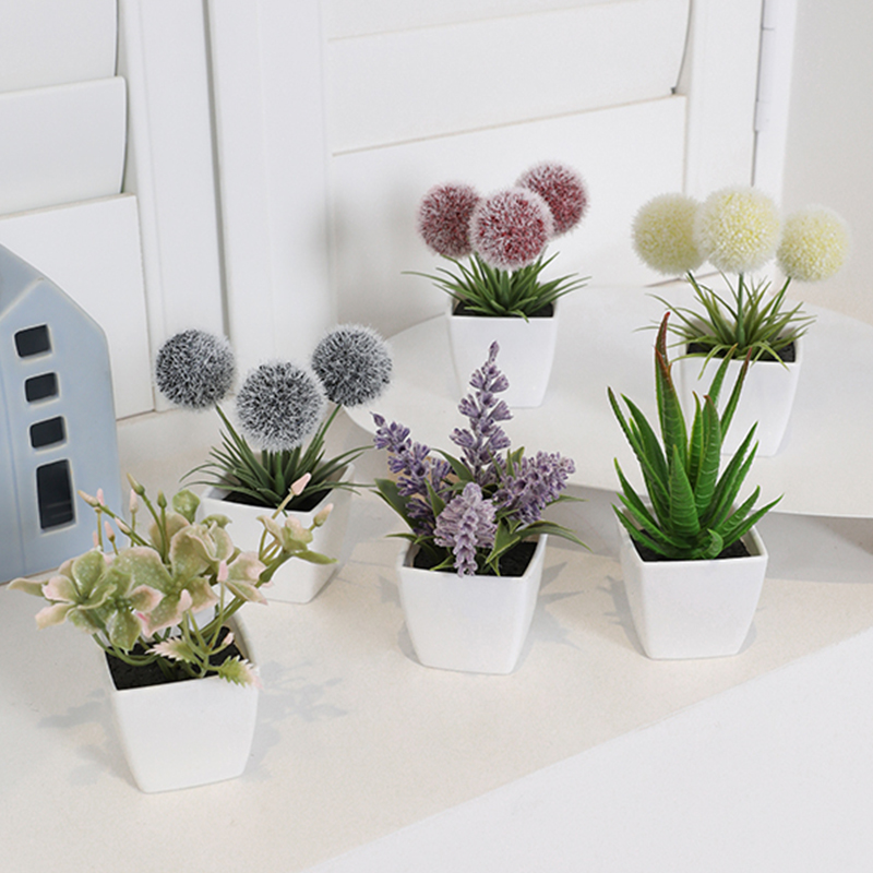 1 ZESTAW (6 szt.) Mini sztuczn – Home Decor Store recenzja i cena