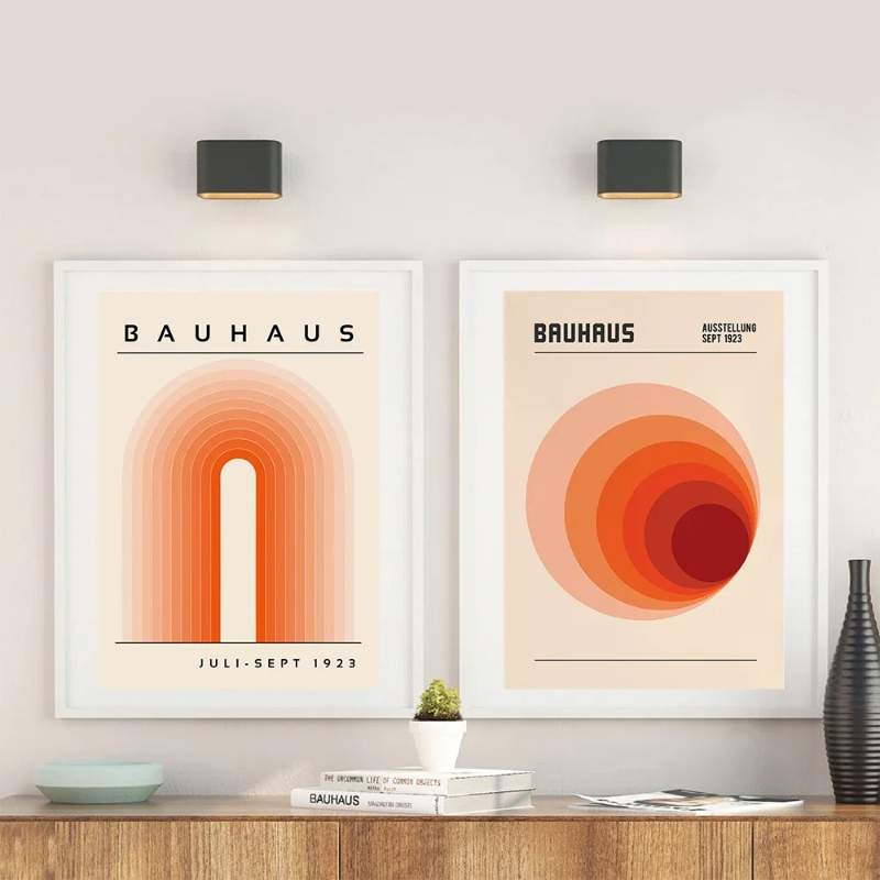 Plakaty wystawowe z pomarańczo – Home Decor Orange recenzja i cena