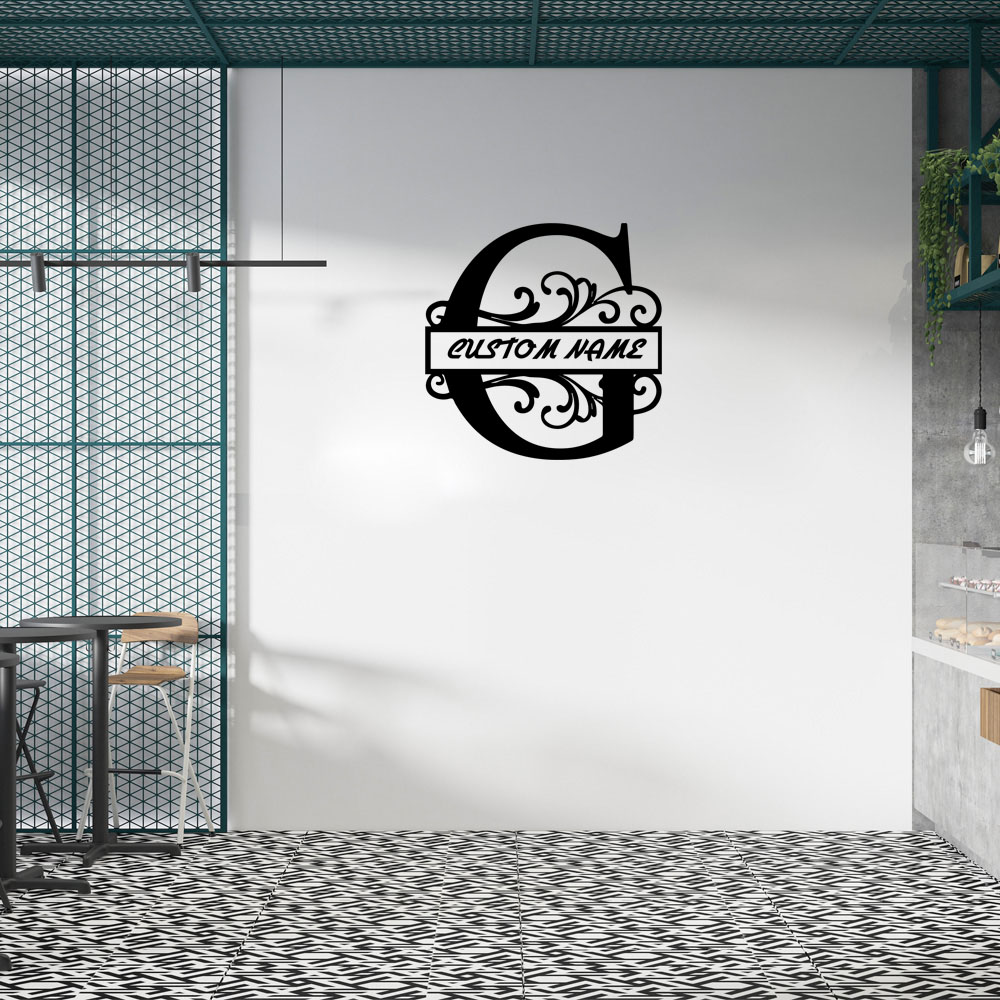 1 szt. Romantyczna litera G z  – Home Decor Wallpaper recenzja i cena