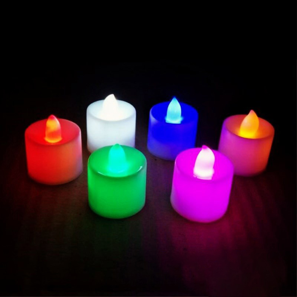 12 szt. Mini Świeczki LED, Bez – Home Decor White recenzja i cena