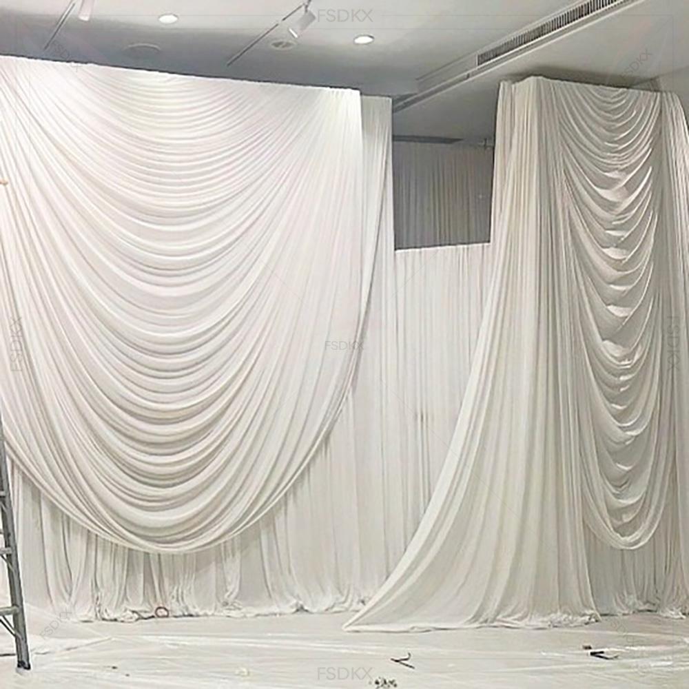 Tania biała tkanina z jedwabiu – Home Decor White recenzja i cena
