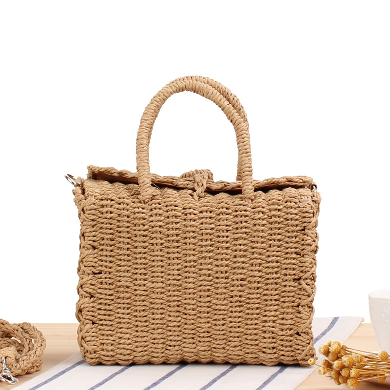 Letnia torba plażowa ze słomy  – Home Decor Rattan recenzja i cena