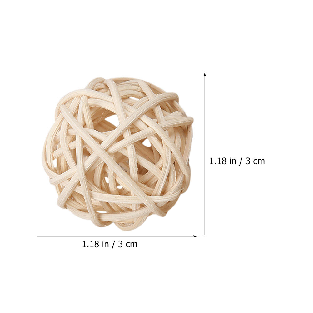 20 szt. Kulki rattanowe do aro – Home Decor Rattan recenzja i cena