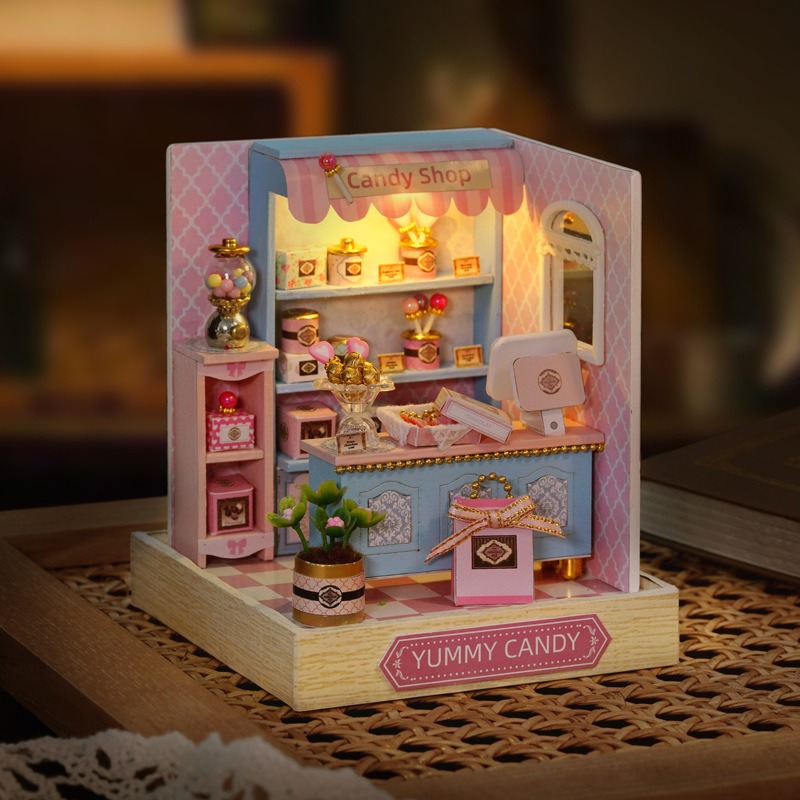 Mini Domek dla Lalek Zestaw Ka – Home Decor Store recenzja i cena