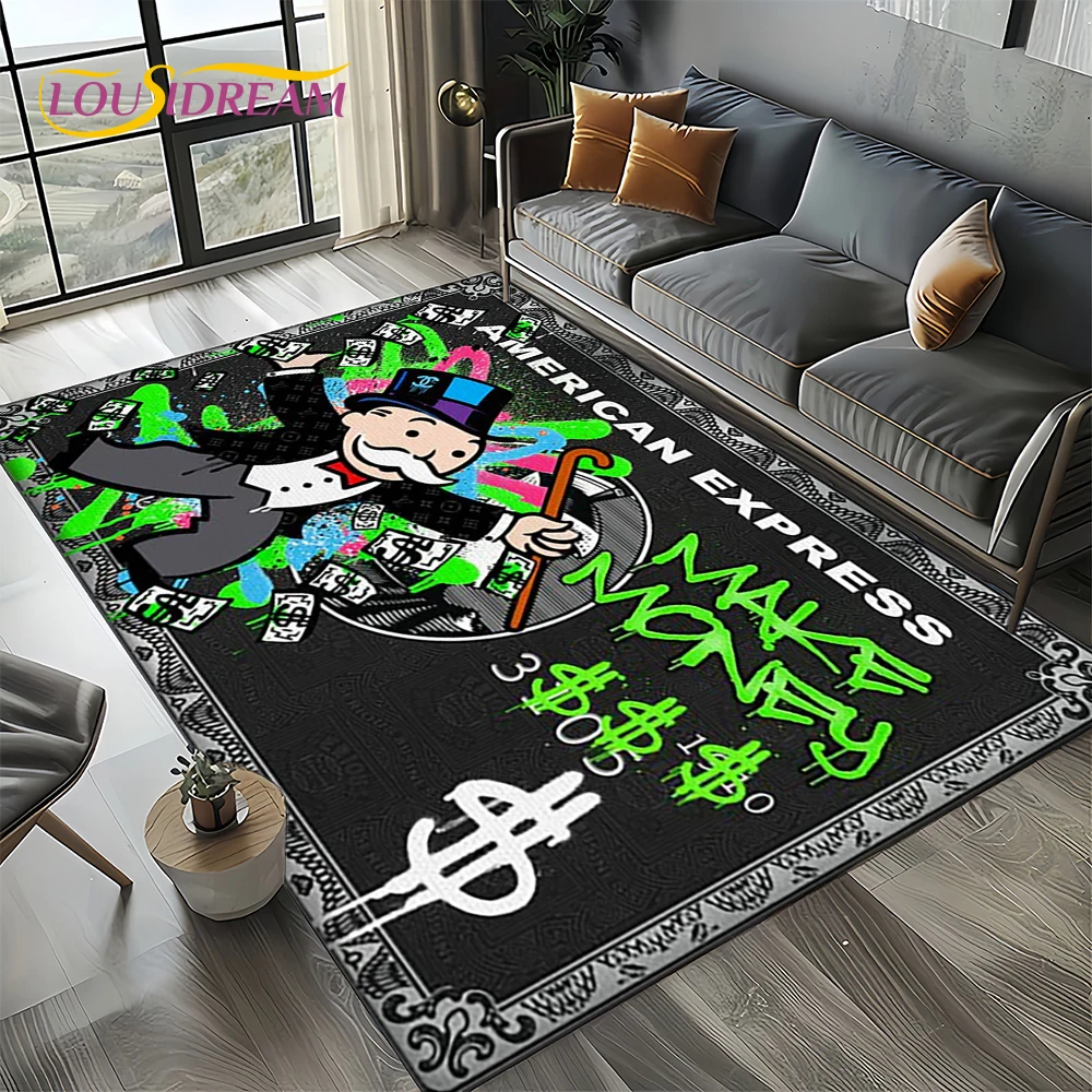 Dywan 3D z motywem Monopoly, b – Home Decor Games Online Free recenzja i cena
