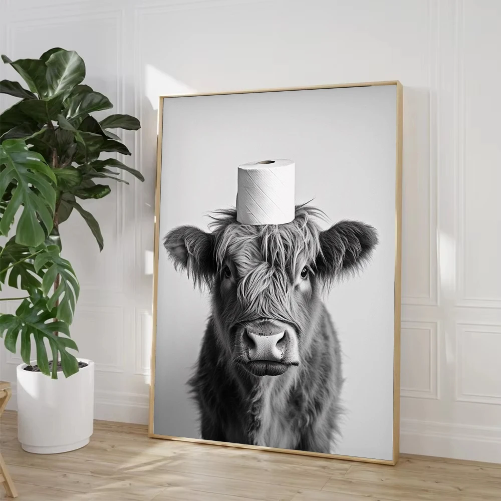 Krowa Szkocka Wydra Kot Szop P – Home Decor Scrap recenzja i cena