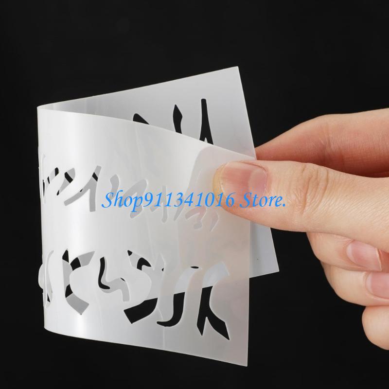 6 szt. Szablony do malowania p – Home Decor Scrap recenzja i cena