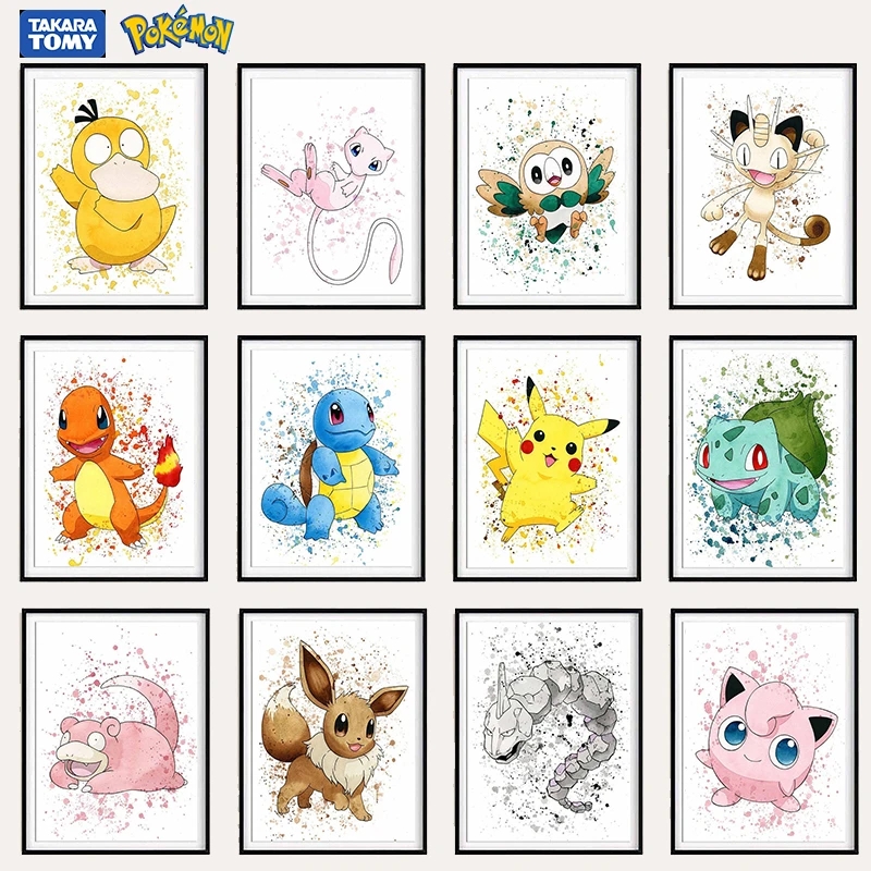 Pokemon Anime komiks obraz na  – Home Decor Scrap recenzja i cena