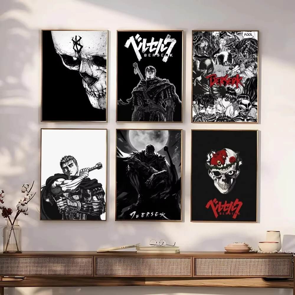 Anime B-berserk Plakat Papiero – Home Decor Scrap recenzja i cena