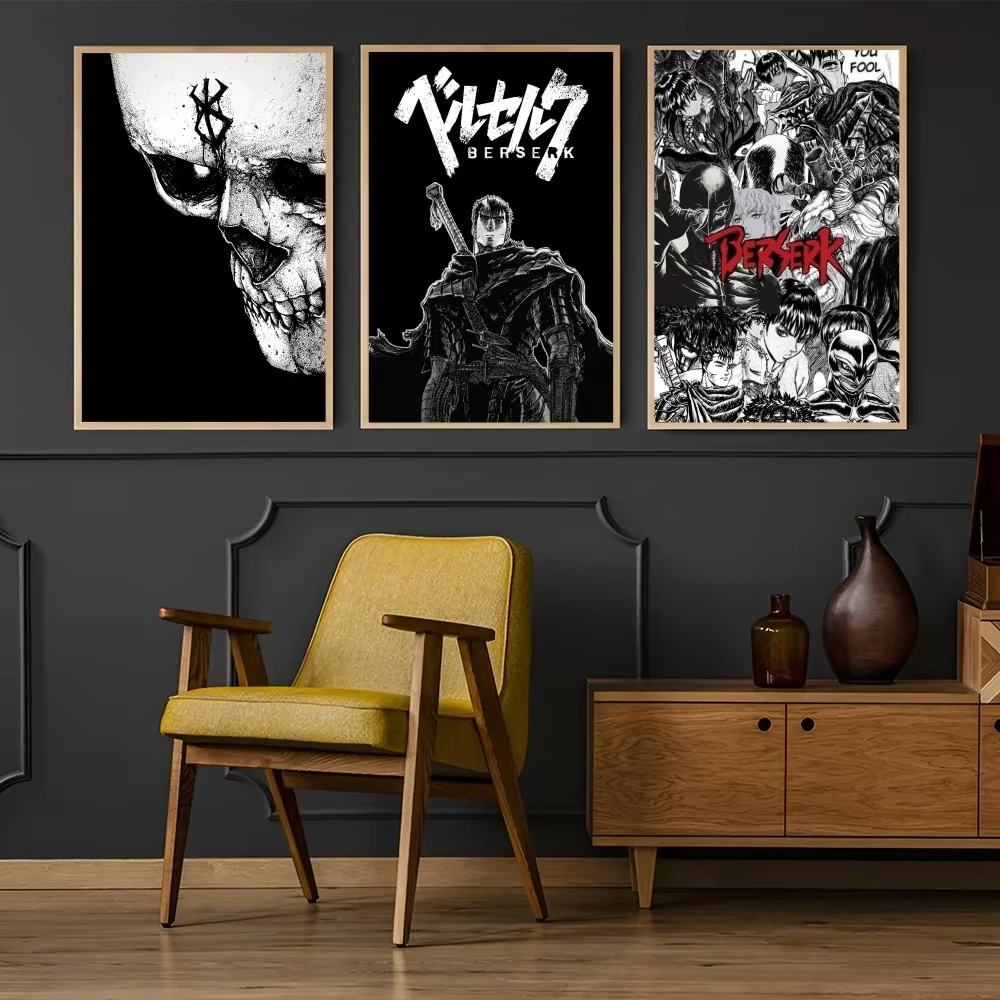 Anime B-berserk Plakat Papiero – Home Decor Scrap recenzja i cena