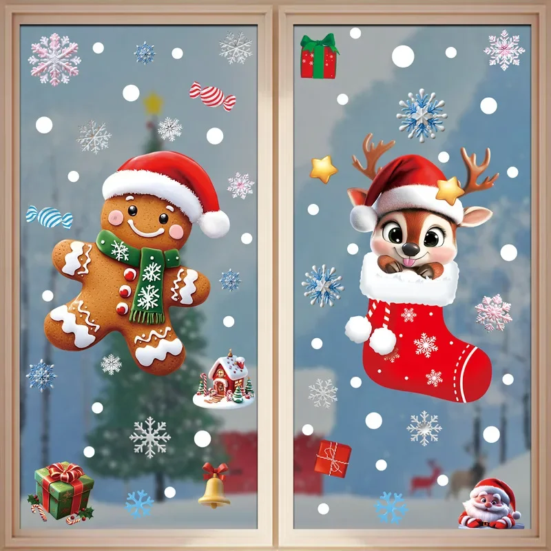 Świąteczne naklejki na szyby z – Home Decor Store recenzja i cena