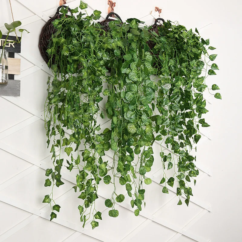 90cm sztuczna zielona rzodkiew – Home Decor Rattan recenzja i cena
