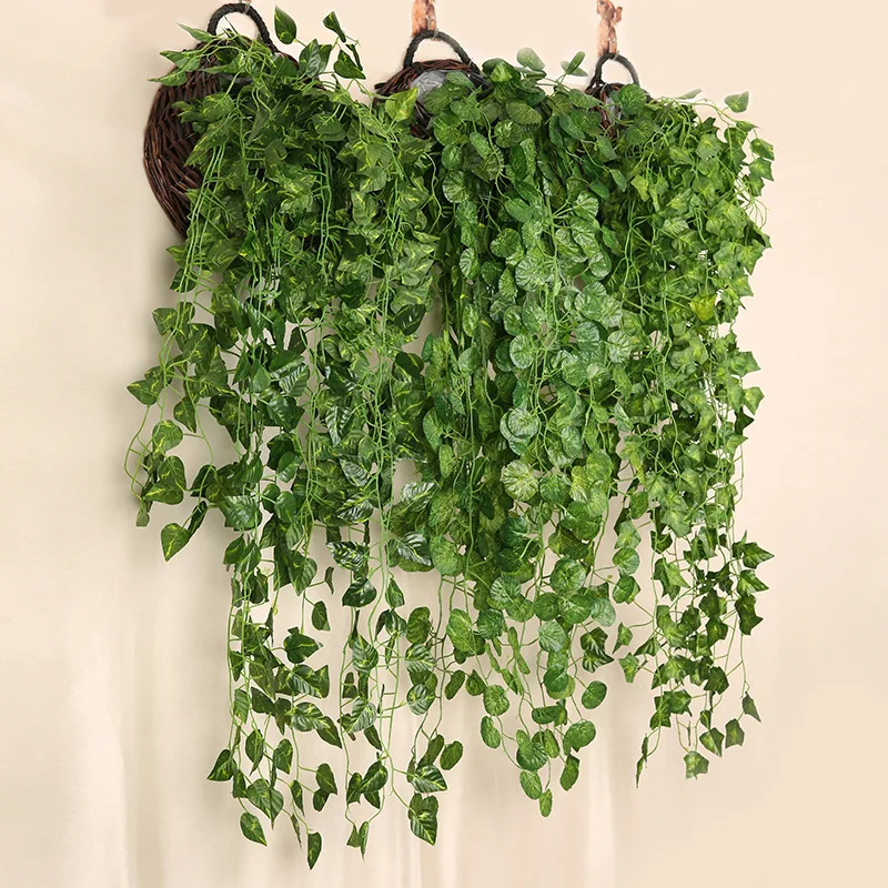 90cm sztuczna zielona rzodkiew – Home Decor Rattan recenzja i cena