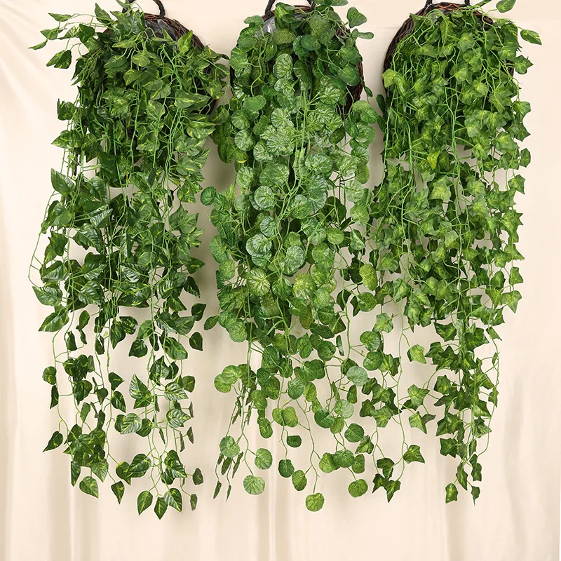 90cm sztuczna zielona rzodkiew – Home Decor Rattan recenzja i cena