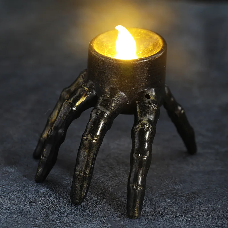 Halloween Break The Arm Skull  – Home Decor Orange recenzja i cena