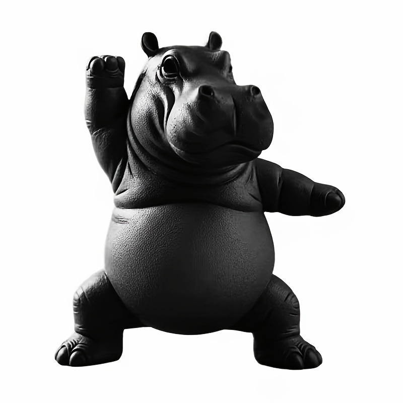 1 x Figurka Hipopotama - Trwał – Home Decor Enthusiast recenzja i cena