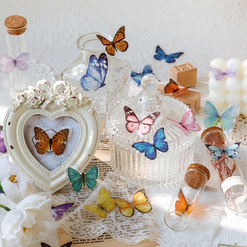 40 sztuk/worek naklejki motylk – Home Decor Catalog recenzja i cena